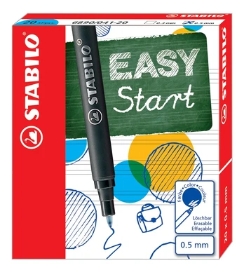 Stabilo Šerdelė rašikliui EASYStart 0.5mm, mėlyna, 1 vnt