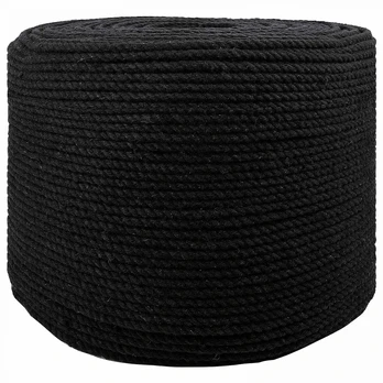 Virvė 10 pcs Juoda Medvilnė