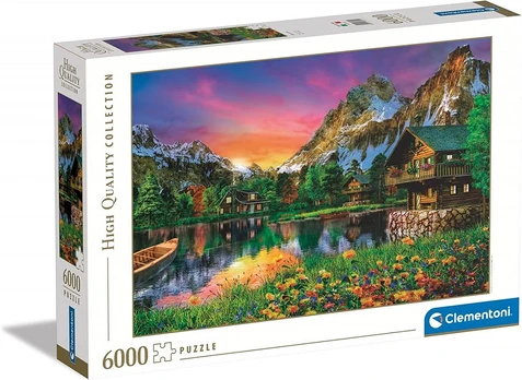 Dėlionė Clementoni CLE puzzle 6000 HQ Alpine Lake 36531