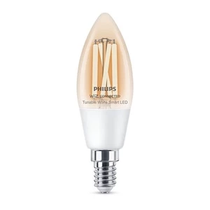 LED lemputė Philips Wiz LED, C35, balta, E14, 4.9 W, 470 lm