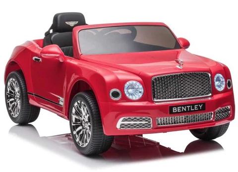 Elektromobilis vaikams Bentley Mulsanne, raudonas