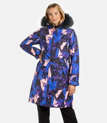 Huppa Moteriškas žieminis paltas VIENNA, blue pattern