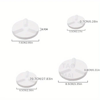 Keramikos krosnies kilimėlis, 3pcs 5.5cm