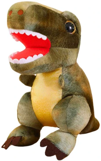 Pliušinis žaislas Dinozauras, 32 cm, žalias
