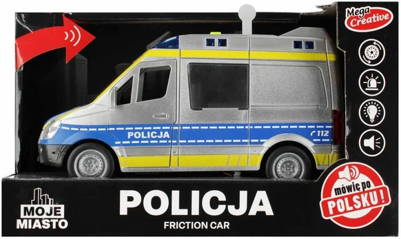Auto Police Moje Miasto MEGA CREATIVE 520414