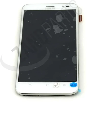 Asus ZenFone Go (ZB552KL-1B) LCD+Touch+Front cover (Baltas)