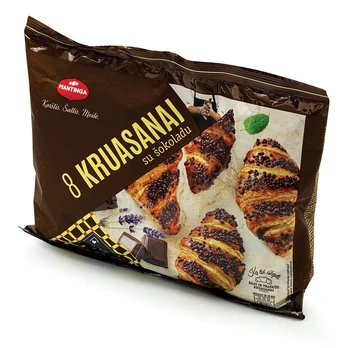 8 kruasanai su šokoladu MANTINGA, 360 g