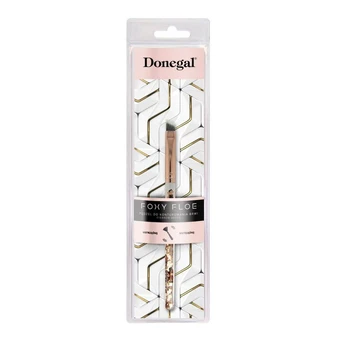 Teptukas ANGLED BROW BRUSH with glitter inside FOXY FLOE