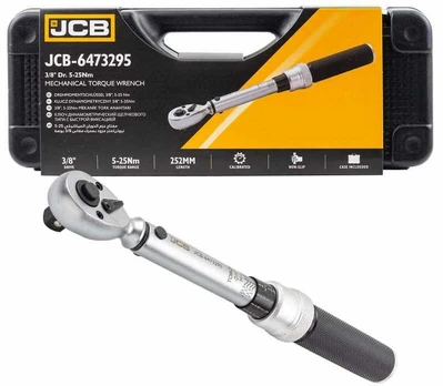 JCB dinamometrinis raktas 3/8" 5-25Nm