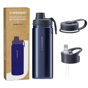 Wessper B3 THERMOSTEEL Luminous Blue 500 ml terminis buteliukas kaina