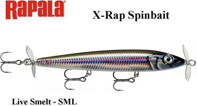 Vobleris Rapala X-Rap Saltwater Spinbait SML