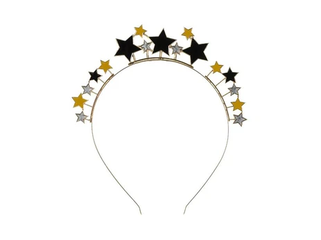 PartyDeco Headband Stars, 17x19.5 cm, mix