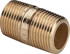 Viega nippelrør 14" x 100 mm rødgods