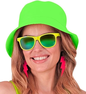 NEON GREEN BUCKET HAT