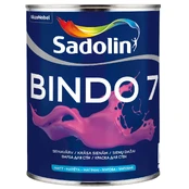 Sienų ir lubų dažai SADOLIN BINDO 7, matiniai, CLR bazė, 0,84 l