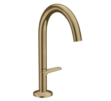 izlietnes maisītājs Axor One Select 170, ar push-open, brushed bronze