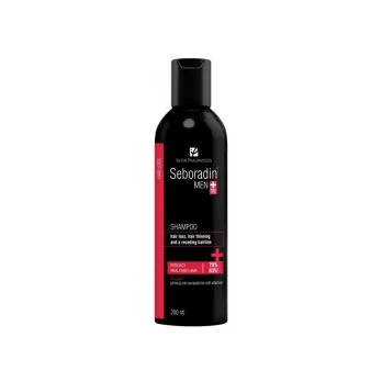 SEBORADIN šampūnas vyrams nuo plaukų slinkimo ir plikimo MEN, 200 ml