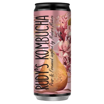 Kombučia gėrimas KRIAUŠĖS IR GAUROMETIS 330 ml