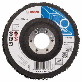 Bosch Valymo diskas, metal 115mm