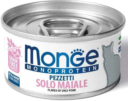 Monge MONOPROTEIN - Cat Flakes Only PORK 80 g, 1 vnt.