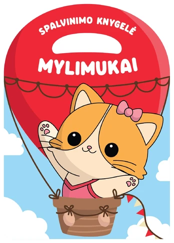 Spalvinimo knygelė Mylimukai, 5 knyga