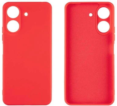 Dėklas OBAL:ME Matte TPU Case for Xiaomi Redmi 13C 4G/Poco C65 Raudona