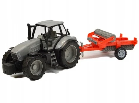 Traktorius su diskiniu kultivatoriumi Pegaz Toys