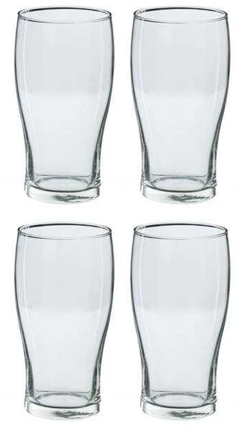 Szklanki do piwa, pinta, 4 vnt. 570 ml