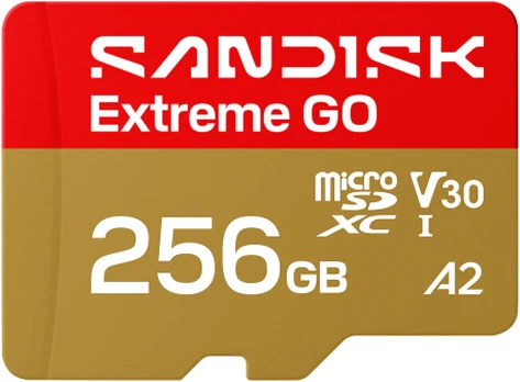 Sandisk memory card microSDXC 256GB Extreme Go UHS-I