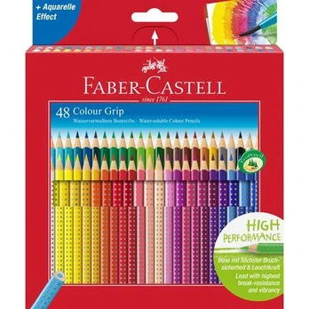 Faber-Castell - Colour Pencils - Cardboard Box - 48 pcs. (112449)