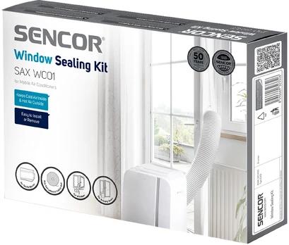 Lango tarpinė kondicionieriui Sencor SAX W001, plastikas