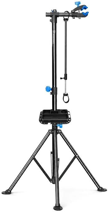 Wozinsky WSS-180 floor service stand with knobs for 30 kg bicycles - juodas