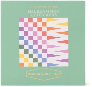 „Printworks“ stalo žaidimas „Checkers/Backgammon“