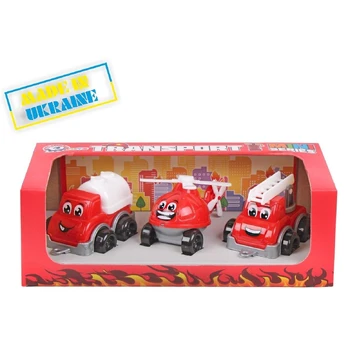 Technok mini gaisrinės transporto rinkinys 3 vnt
