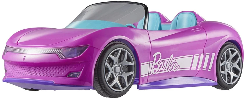 Mattel „Hot Wheels“ RC automodelis „Barbie kabrioletas“ (JBH05)