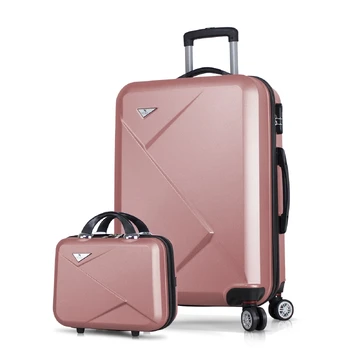 Lagaminų rinkinys (2 vnt.), Myvallice, Rose Gold, 70 L