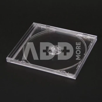 Omega CD box Jewel, transparent (40730)