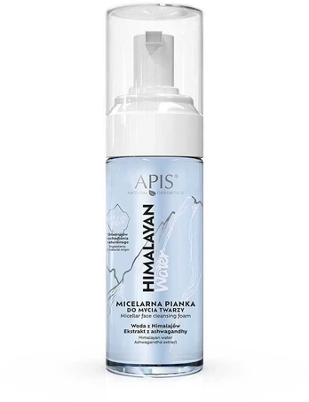 Apis Himalajų micelinės veido valymo putos 150ml