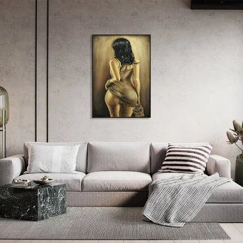 Medinis paveikslas, 20 × 28 colių (50 × 70 cm) įrėmintas