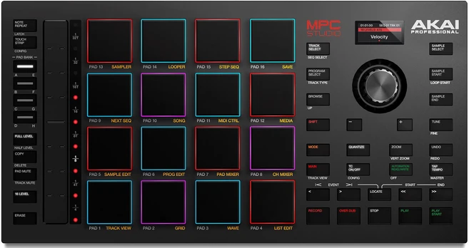 Muzikos kūrimo stotis AKAI MPC Studio II, juoda