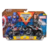 Monster Jam - 1:64 Marvel 2 Pack - Captain America vs. Winter Soldier kaina