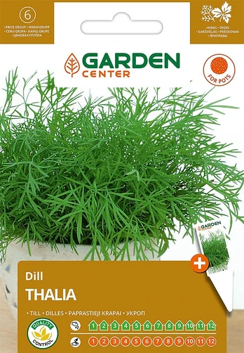 Sėklos Garden Center krapai THALIA D8, 5 g