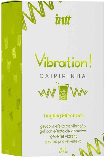 INTT - POWERFUL INTIMATE STIMULANT CAIPIRINHA LIQUID VIBRATOR GEL 15 ML