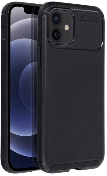 Dėklas Oem CARBON PREMIUM Case for IPHONE 12 / 12 Pro juodas