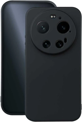 Dėklas Telforceone Silicon case for Xiaomi 17 Ultra juodas