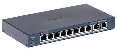 Šakotuvas Jungiklis POE DS-3E0310HP-E(C) 8 prievadų Hikvision