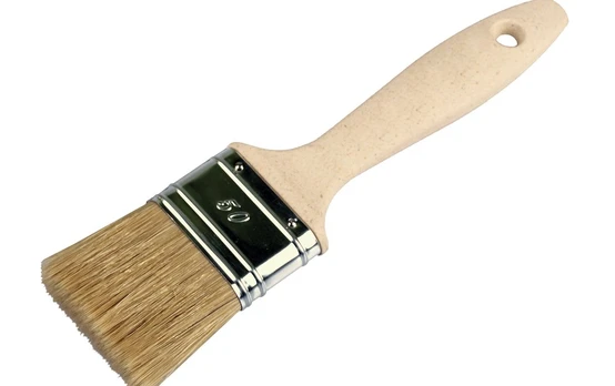 Teptukas PAINTER ANG0311, A05, universalus, natūralūs šeriai, plokščias, 30x14x51 mm