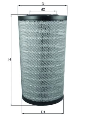 Oro filtras MAHLE LX3753