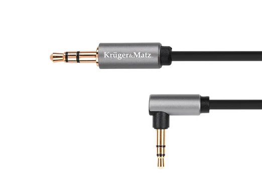 Kruger & Matz Basic AUX - AUX 3.5mm kabelis 1m