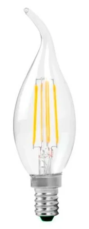 4W LED žvakės formos lemputė OPTONICA, E14, 4500K